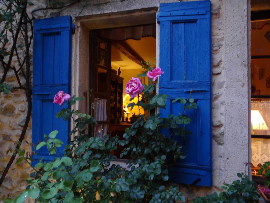 Hotel La Bastide Bleue Séguret Exterior foto