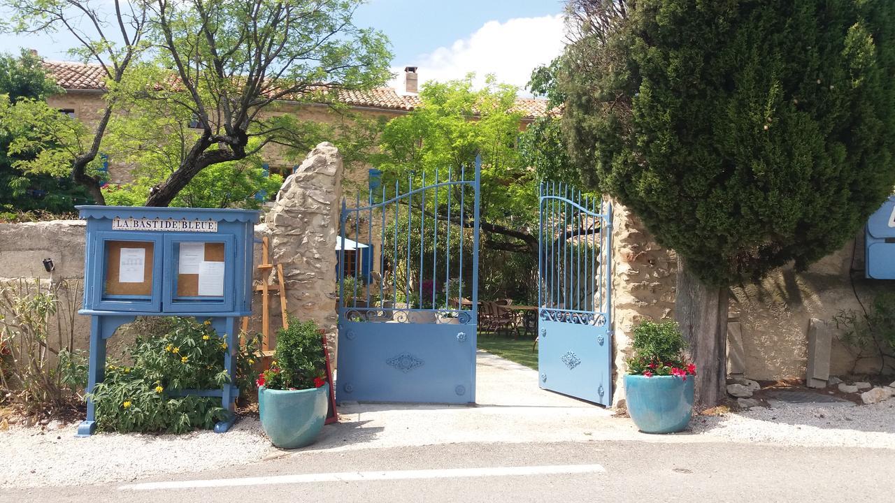 Hotel La Bastide Bleue Séguret Exterior foto