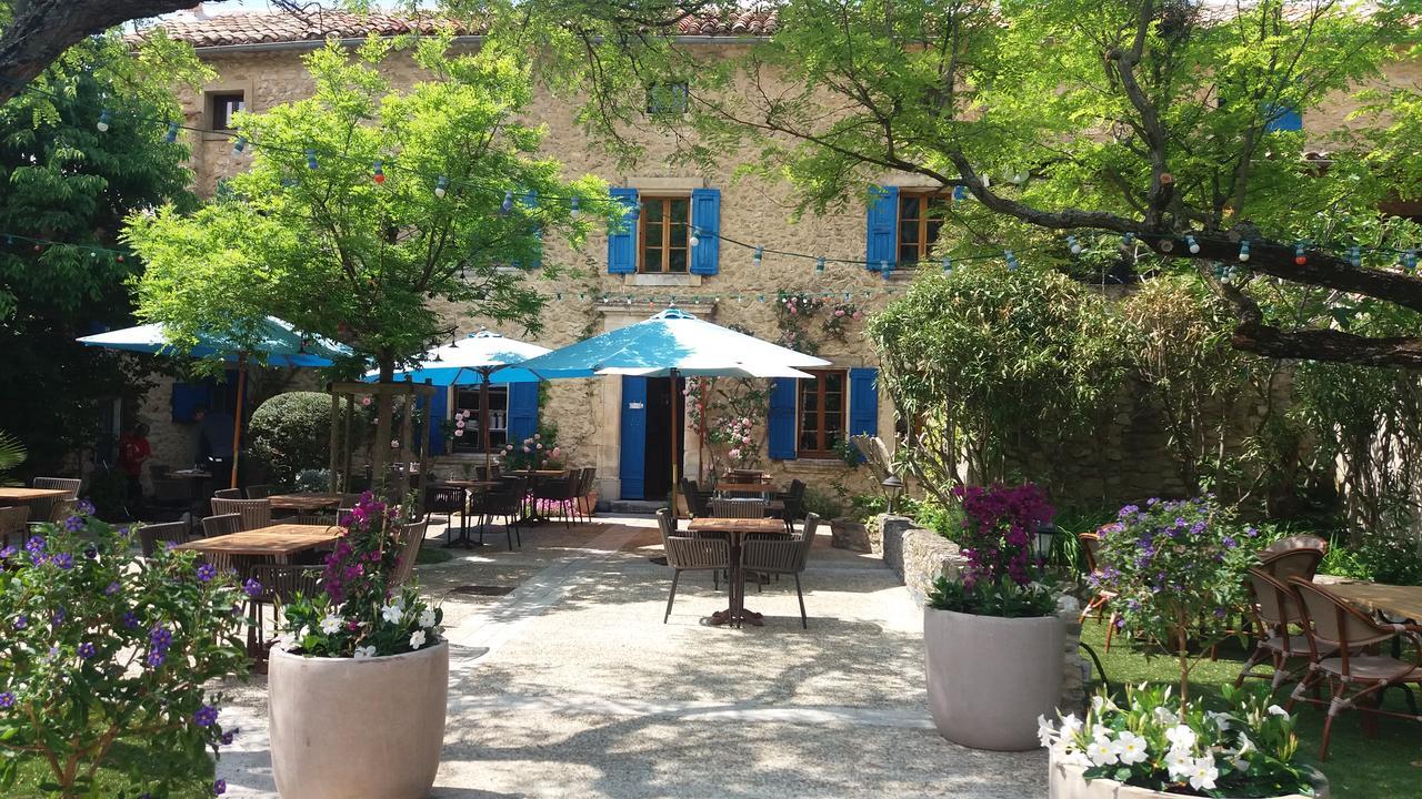 Hotel La Bastide Bleue Séguret Exterior foto