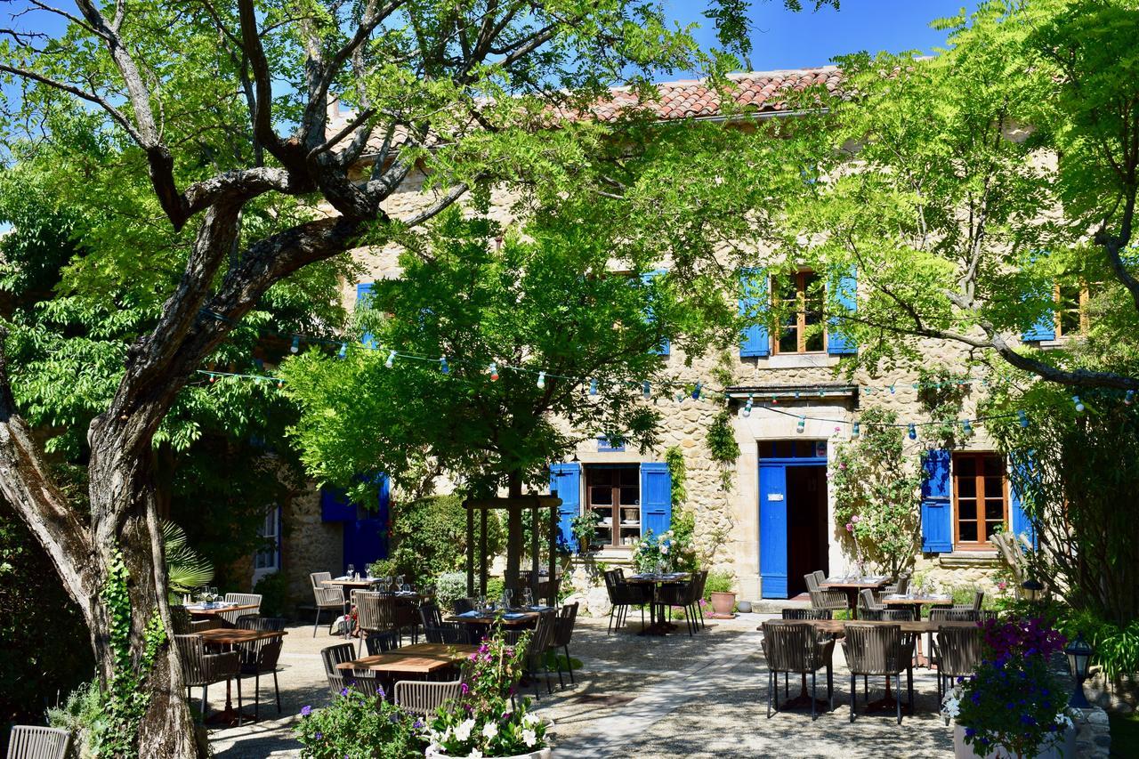 Hotel La Bastide Bleue Séguret Exterior foto