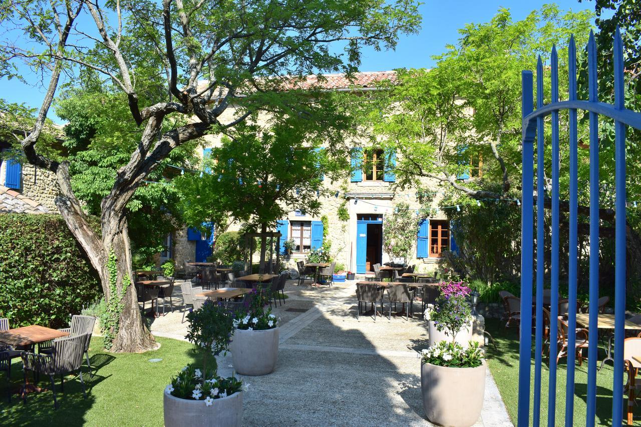 Hotel La Bastide Bleue Séguret Exterior foto